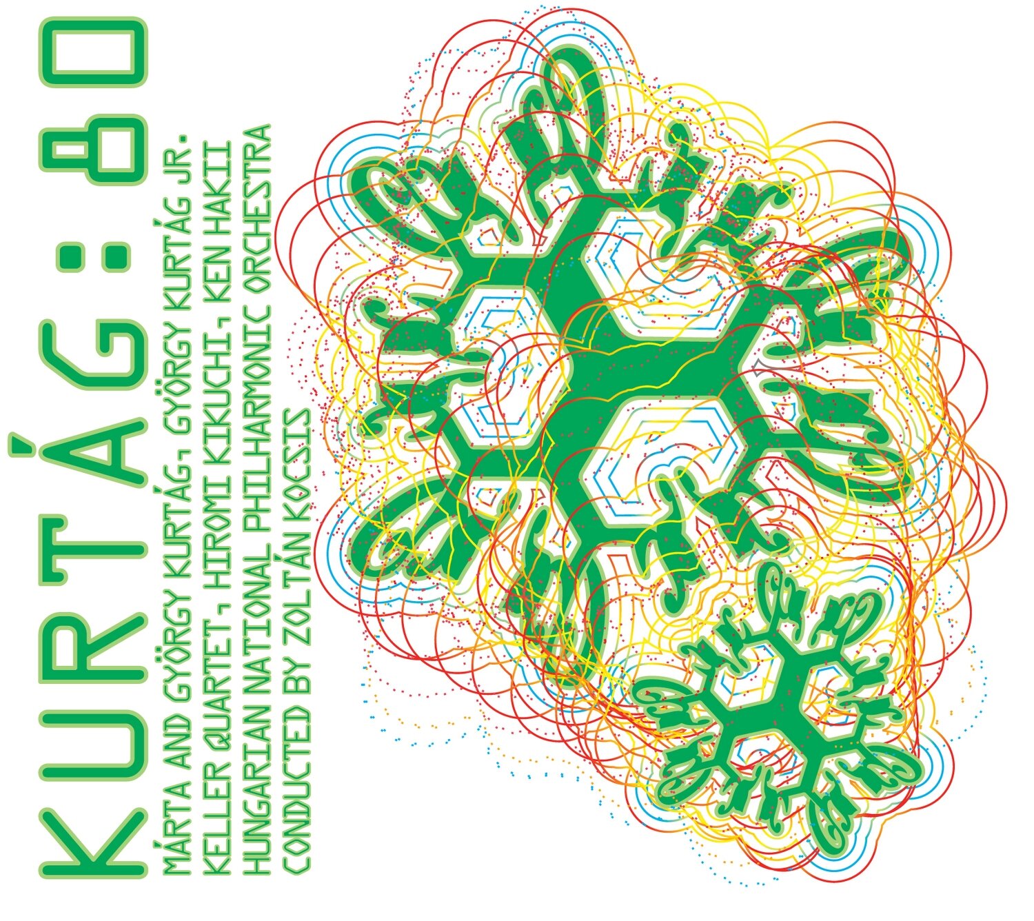 Gyorgy Kurtag (2CD) - 80 - Márta and György Kurtág, György Kurtág Jr., Keller Quartet, Hiromi Kikuchi, Ken Hakii, Hungarian National Philharmonic Orchestra conducted by Zoltán Kocsis