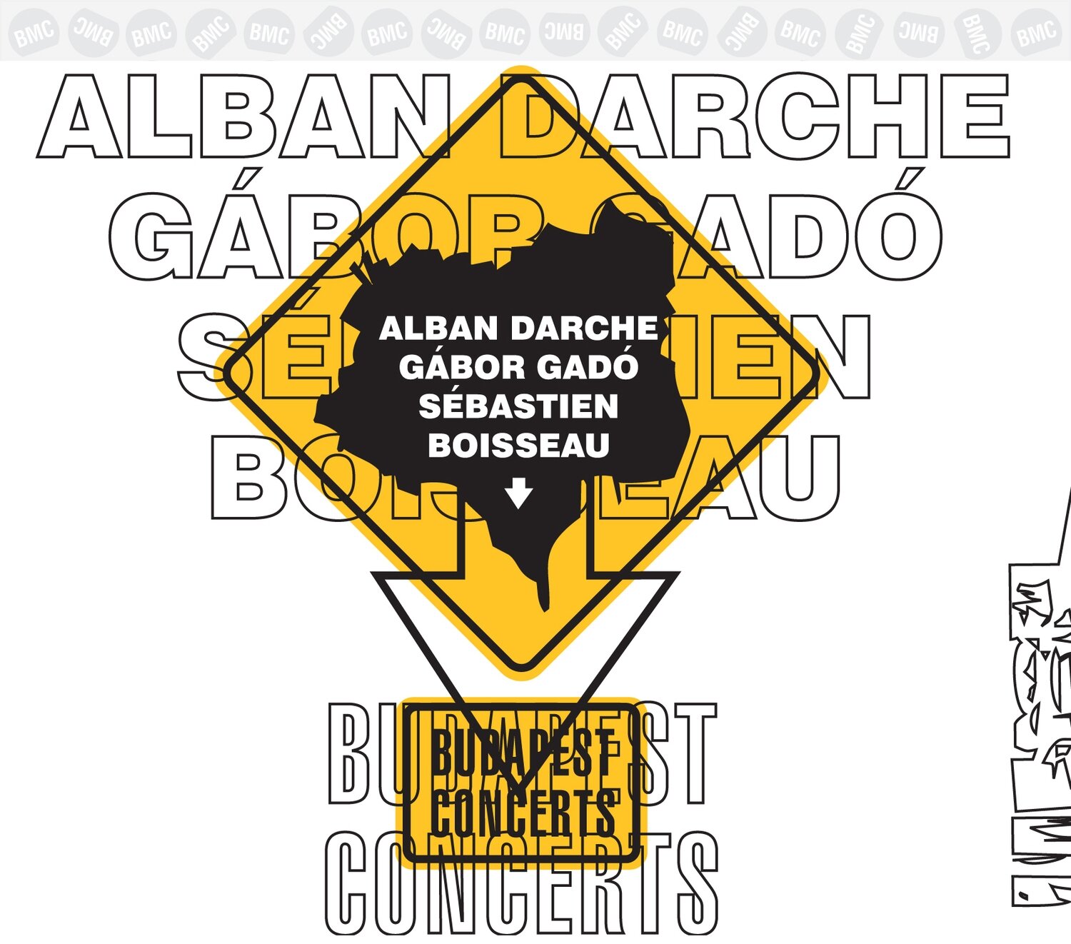 Alban Darche / Gábor Gadó / Sébastien Boisseau - Budapest Concerts