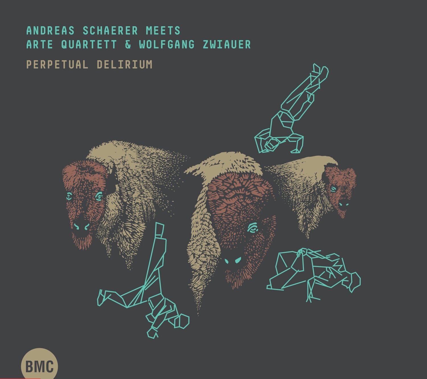 Andreas Schaerer meets Arte Quartett & Wolfgang Zwiauer (CD+DVD)-Perpetual Delirium