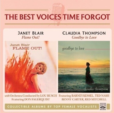 JANET BLAIR / CLAUDIA THOMPSON - The Best Voices Time Forgot (2 Lp in 1 Cd)
