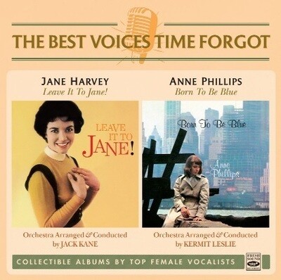 JANE HARVEY / ANNE PHILLIPS - The Best Voices Time Forgot (2 Lp in 1 Cd) JANE HARVEY / ANNE PHILLIPS - The Best Voices Time Forgot (2 Lp in 1 Cd)