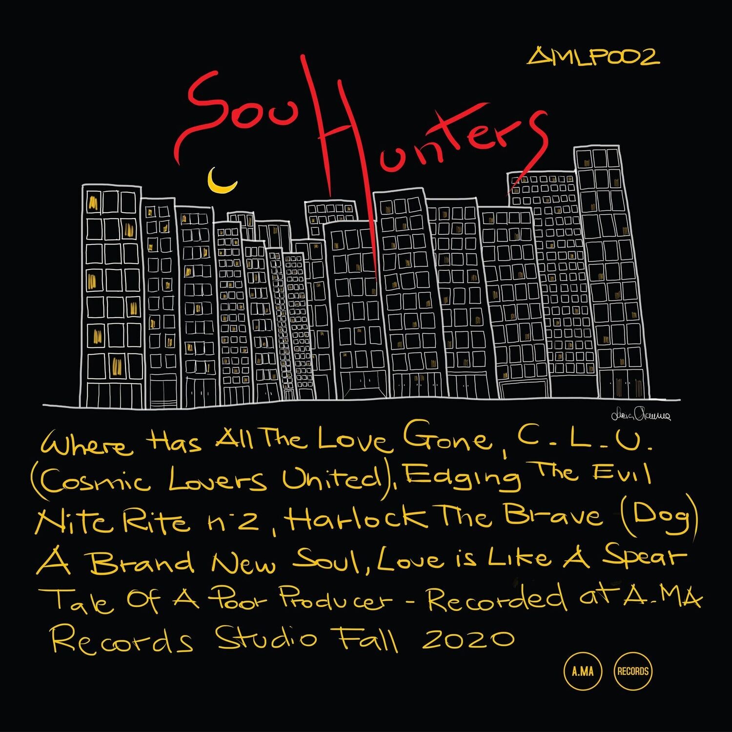 ALBERTO PARMEGIANI (LP) - Soul Hunters