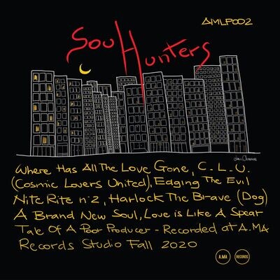 ALBERTO PARMEGIANI (LP) - Soul Hunters