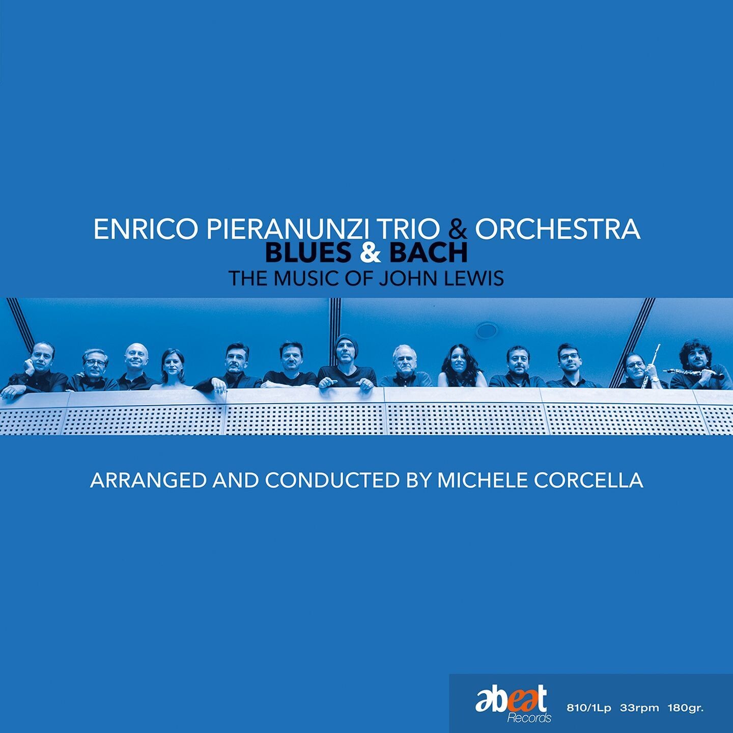 ENRICO PIERANUNZI TRIO & ORCHESTRA (LP) - Blues & Bach