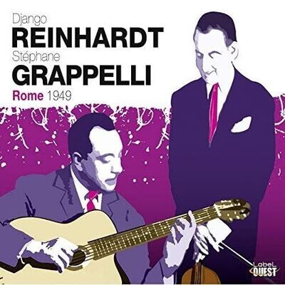 DJANGO REINHARDT - STEPHANE GRAPELLI (3CD) - Rome 1949
