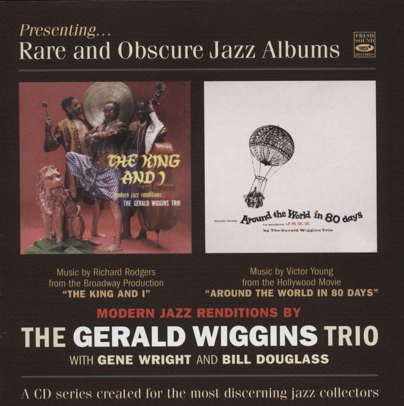 GERALD WIGGINS TRIO - Presenting Rare And Obscure Jazz Albums