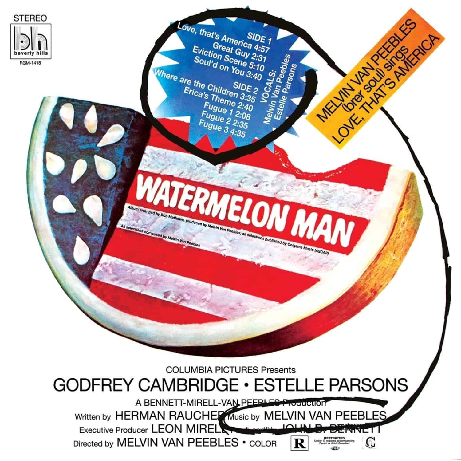 MELVIN VAN PEEBLES (LP Green) - Watermelom Man