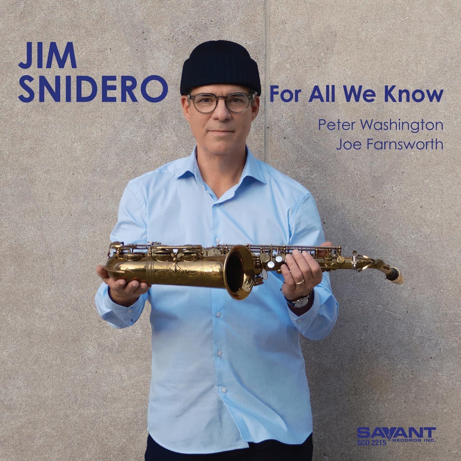 JIM SNIDERO - For All We Know