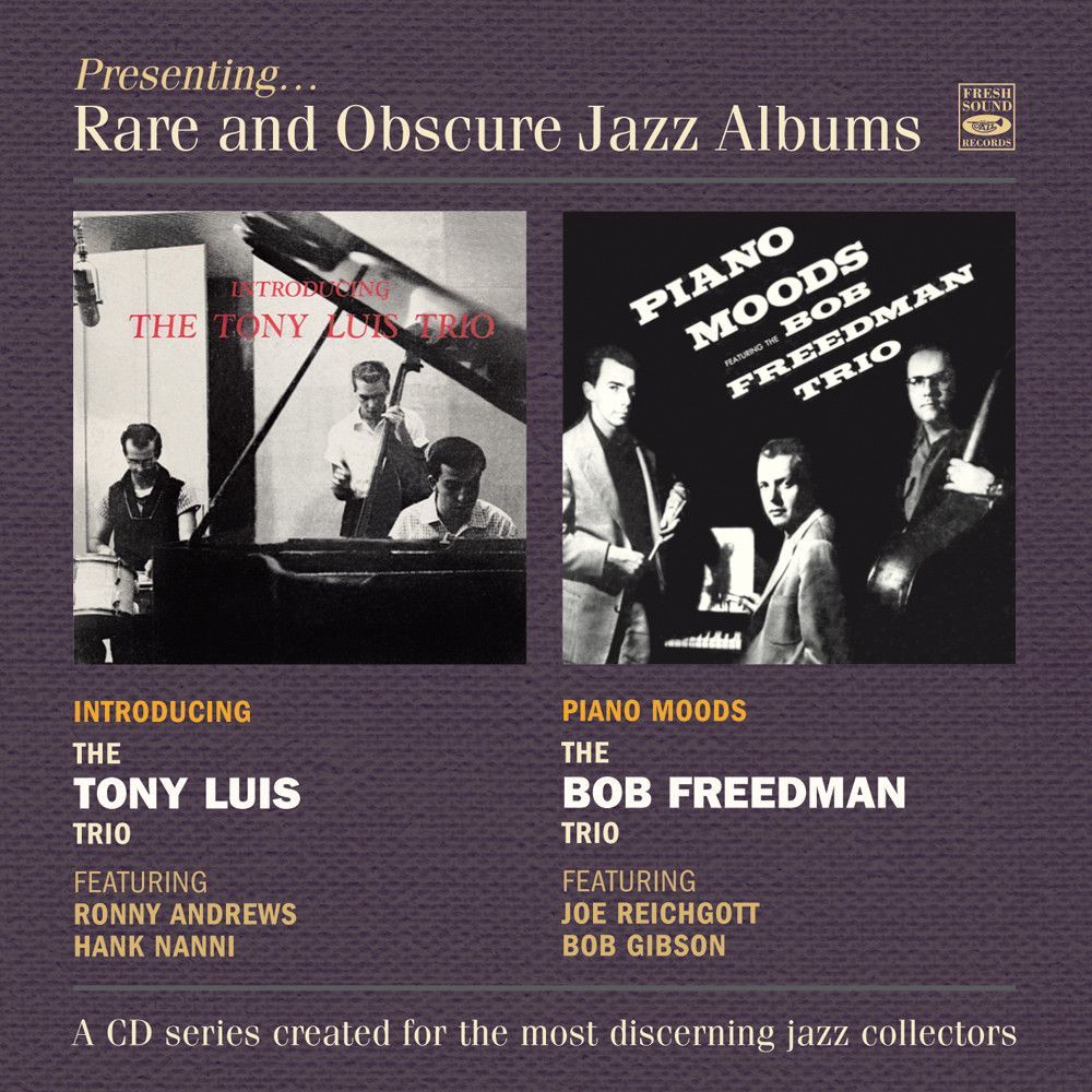 TPNY LOUIS TRIO / BOB FREEDMAN TRIO - Presenting Rare And Obscure Jazz Albums