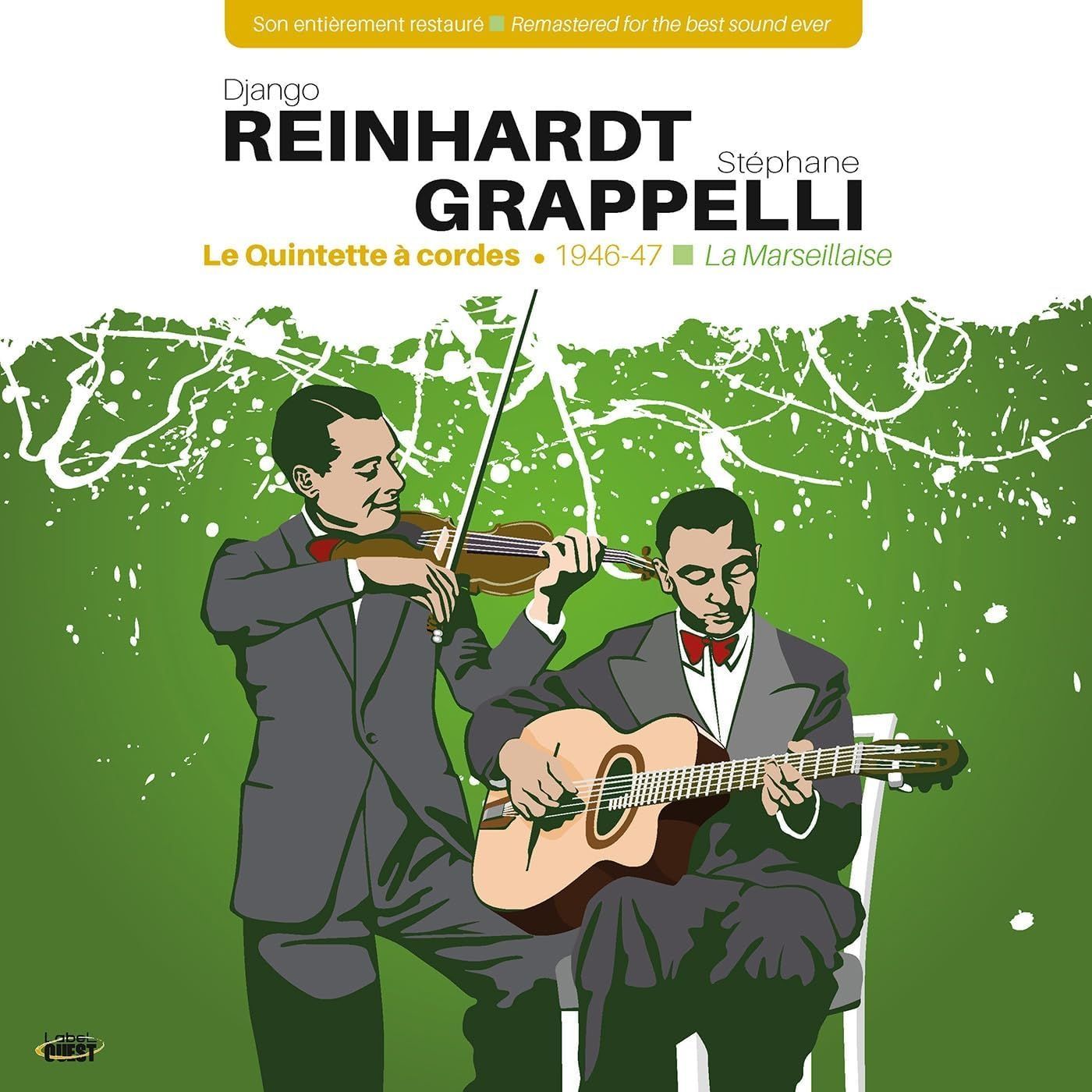DJANGO REINHARDT & STEPHANE GRAPPELLI (LP) - Le Quintette A Cordes 1946 - 47