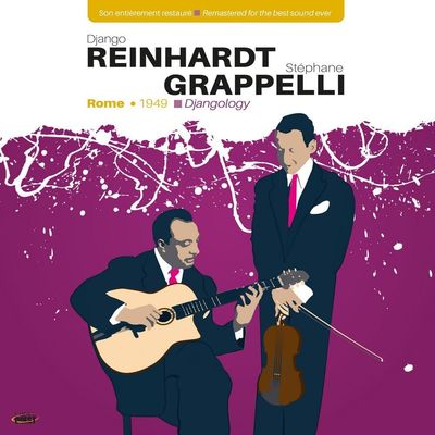 DJANGO REINHARDT & STEPHANE GRAPPELLI (LP) - Rome 1949 (Djangology)