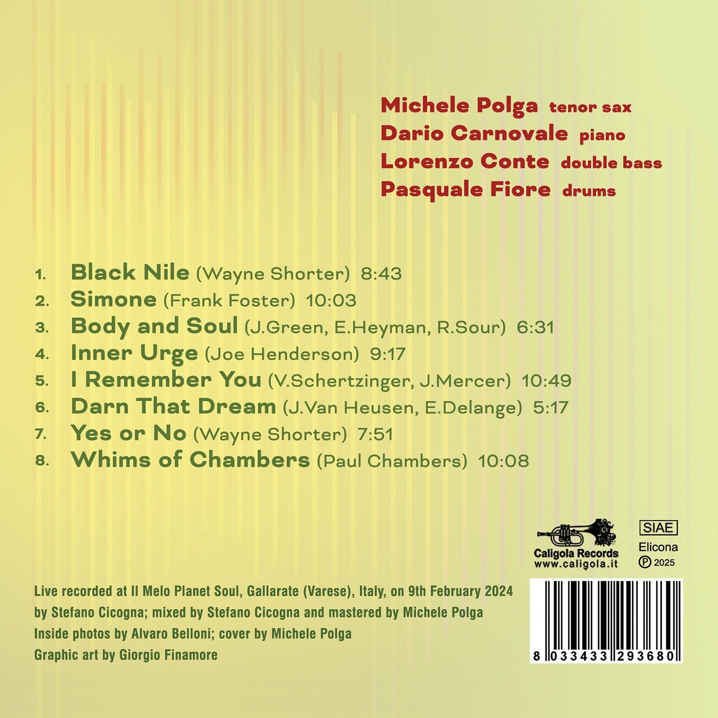 LORENZO CONTE & MICHELE POLGA – Big Pulse