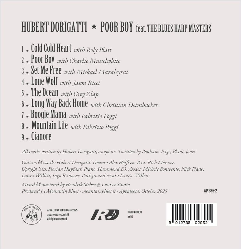 HUBERT DORIGATTI – Poor Boy