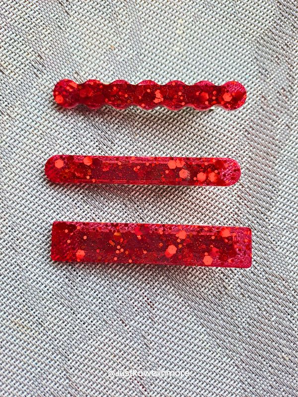 Kawaii Resin Hair Accessories