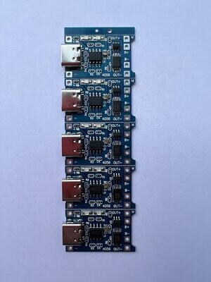 5Pcs TP4056 Module 5V1A Micro Lithium Battery Charger