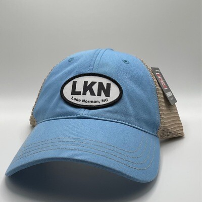 LKN Logo Hat | Carolina Blue Ball Cap