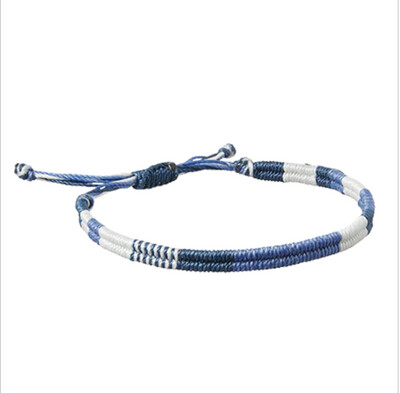 4 Ocean | Guatemala Infinity Wrap Bracelet | Blue