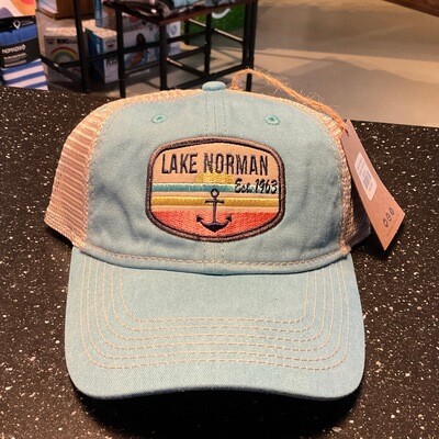 Lake Norman | Teal | Beach Wave Twill Scout Hat