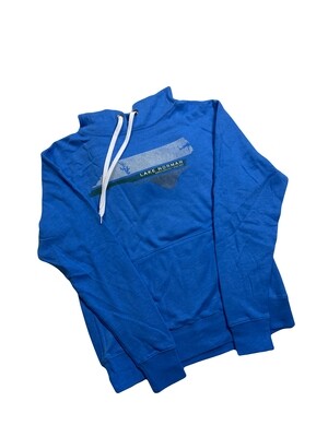 Lake Norman Shirts | North Carolina/Lake Norman | Royal Blue | Unisex Hooded Sweatshirt