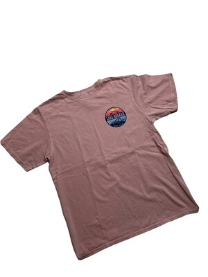 Lake Norman Shirts | Paddles and Waves | Mauve | Unisex T-Shirt