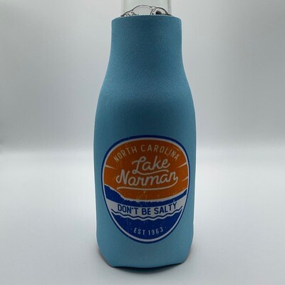 Lake Norman Koozies | Lake Norman Bottle Koozie | Carolina Blue | Don't be salty