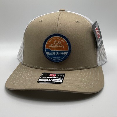 Lake Norman Hats | Don't Be Salty Trucker Hat | Khaki