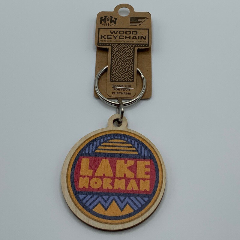 Lake Norman Keychains | Swood | LKN Sunset