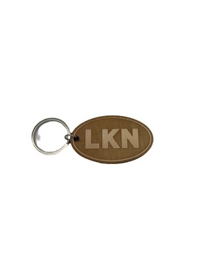 Lake Norman Keychains | LKN | Brown