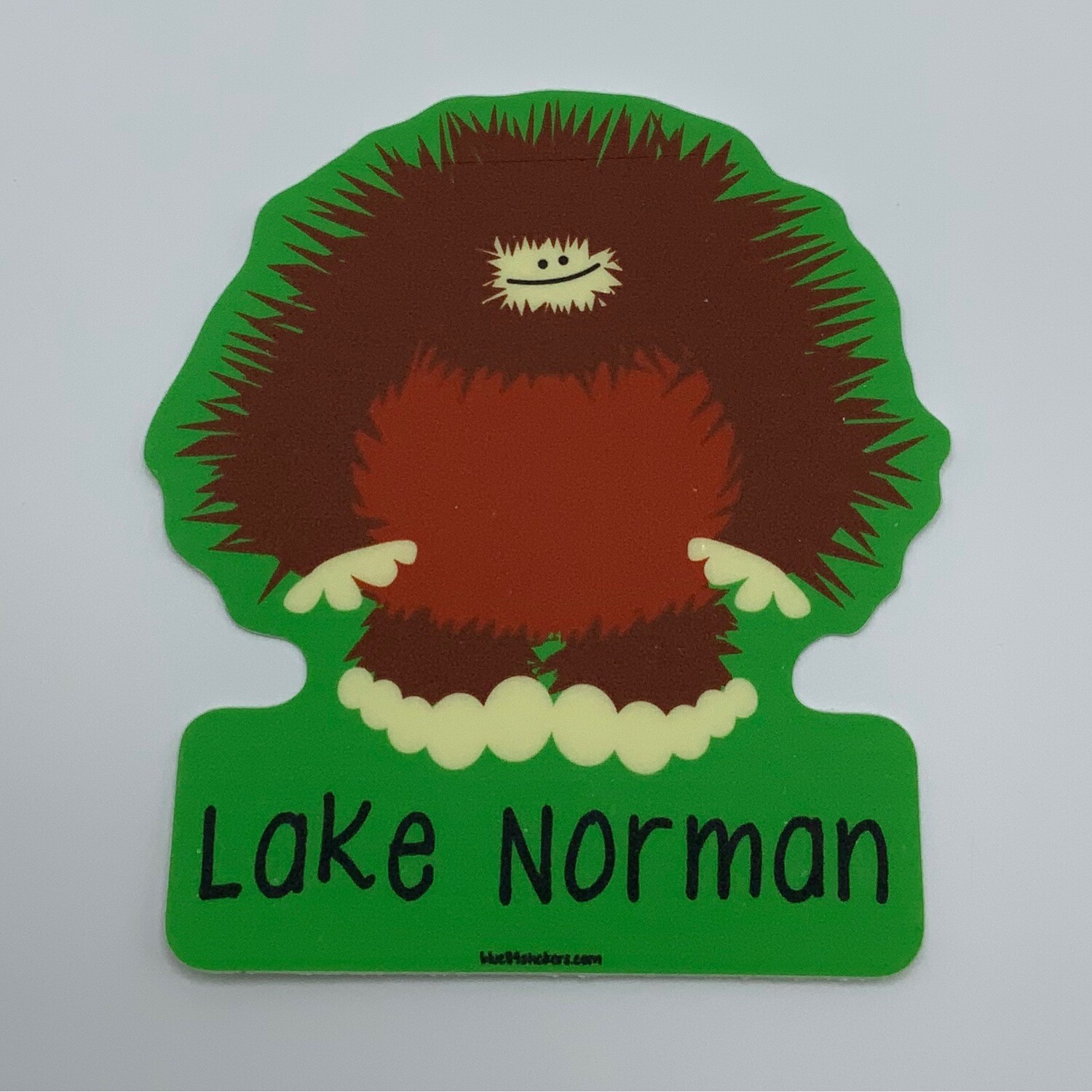 Lake Norman Stickers | Lake Norman | Fuzzy Big Foot
