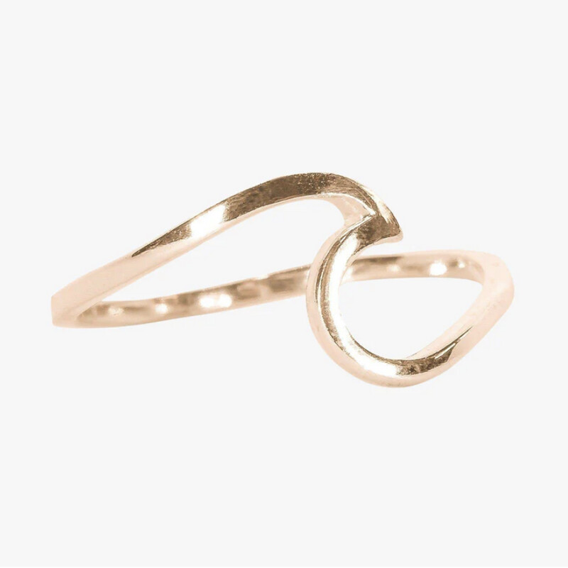 Pura Vida | Wave Ring | Rose Gold