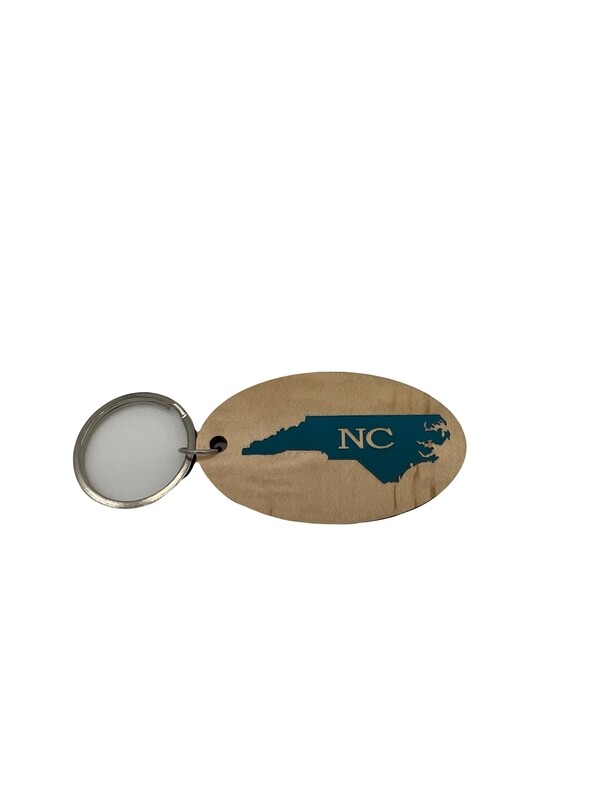 Lake Norman Keychains | NC | Blue
