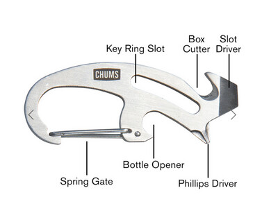 Chums | Box-Driver Keychain Tool