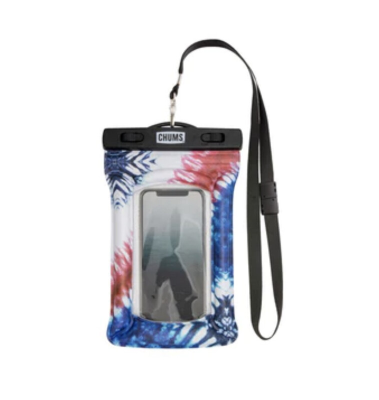 Chums | Floating Phone Protector | USA Tie-Dye