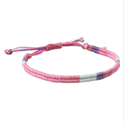 4 Ocean | Guatemala Infinity Wrap Bracelet | Pink & Purple