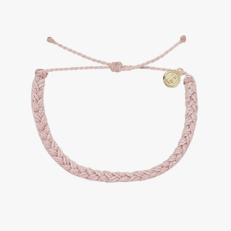 Pura Vida | Braided | Bracelet | Baby Pink
