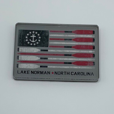 Lake Norman Magnets | Lake Norman | Paddles & US Flag