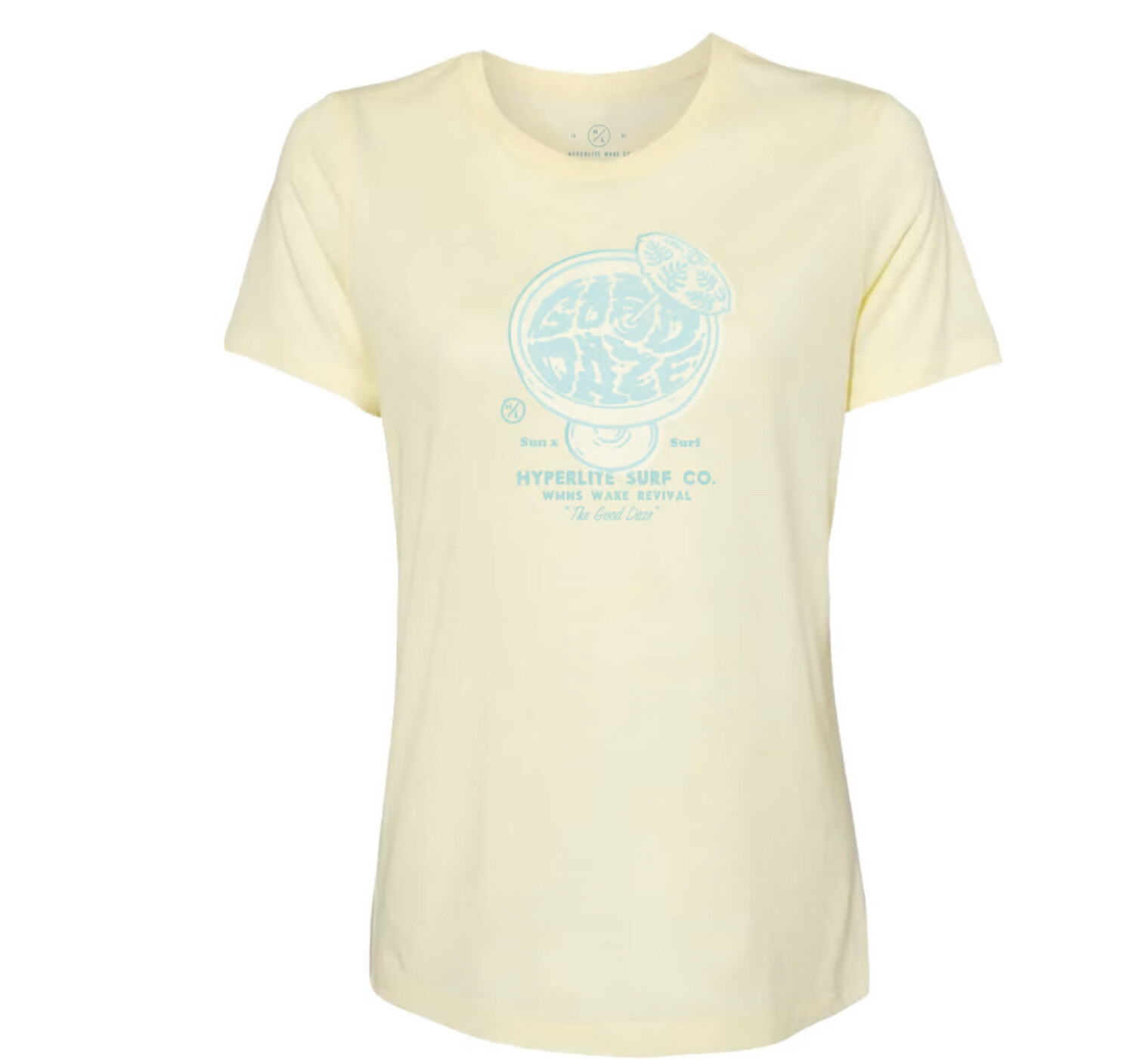 Hyperlite Shirts &amp; Hats | Good Daze Women&#39;s Tee | Pale Yellow