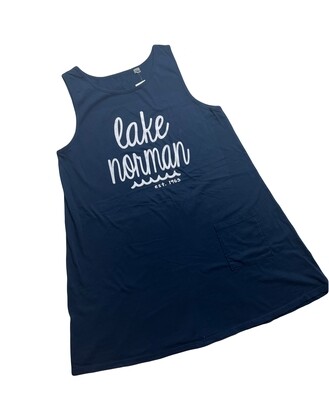 Lake Norman Shirts | That's Life Wave/Lake Norman | Navy | Women's Cover Up