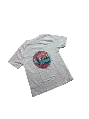 Lake Norman Kids | Roselia Lake/Pines | White | Youth T-Shirt