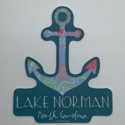 Lake Norman Stickers | Wandering About Anchor