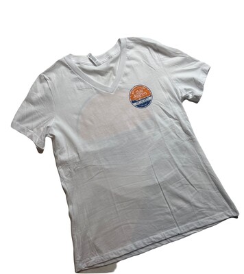 Lake Norman Shirts | Don't Be Salty | White | Women's V-Neck T-Shirt