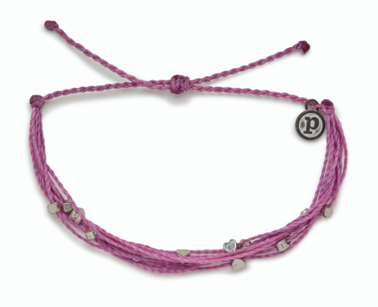 Pura Vida | Heart Malibu Bracelet | Lavender