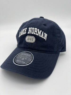 Lake Norman Hats | Lake Norman Block Lettering | Navy