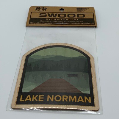 Lake Norman Stickers | Swood | Canoe