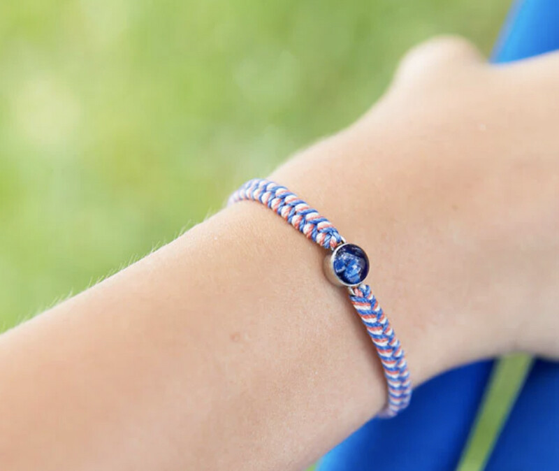 4 Ocean | Ocean Drop Bracelet | Red/White/Blue