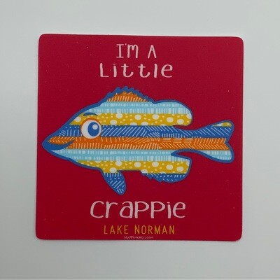 Lake Norman Stickers | Lake Norman | I’m A Little Crappie