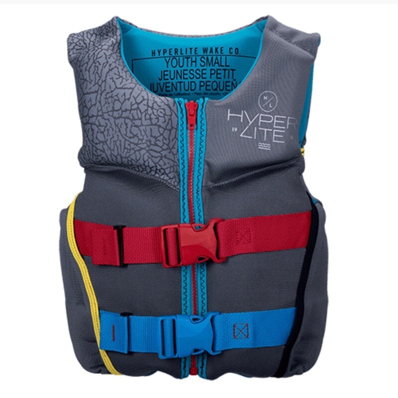 Youth &amp; Kids Vests | Hyperlite | Boys Youth Small INDY HRM Neo Vest