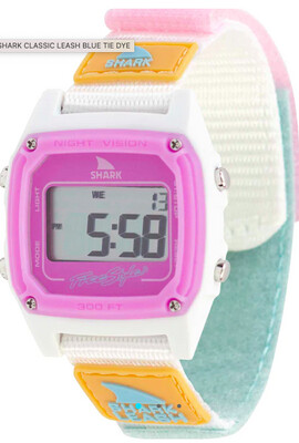 Freestyle | Shark Classic Leash | Blue Tie Dye Watch