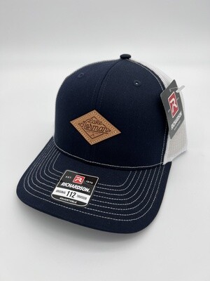 Lake Norman Hats | Lake Norman Don't Be Salty Leather Patch | Navy