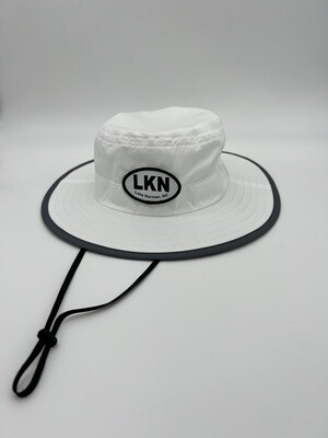 Lake Norman Hats | Bucket Hat | White